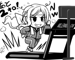 ジム通い中 ジム通い中